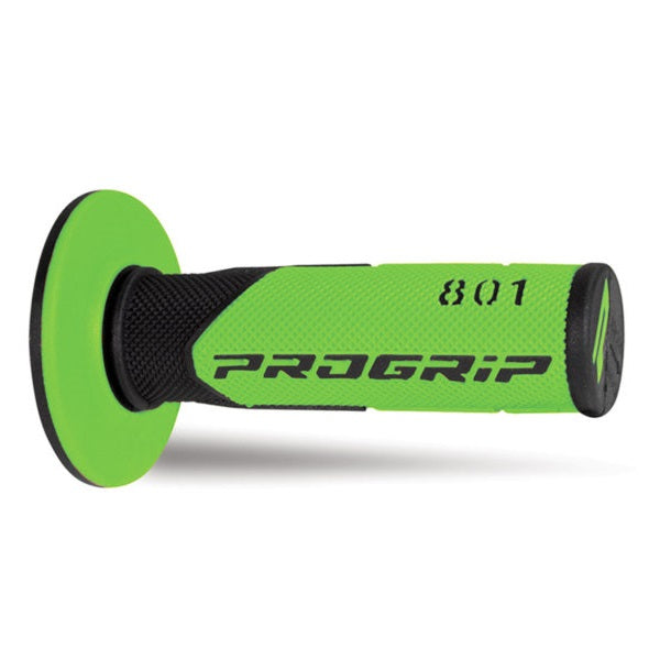 Progrip Manopole Motocross 801 Dual Density Verde Fluo - AmerigoStore