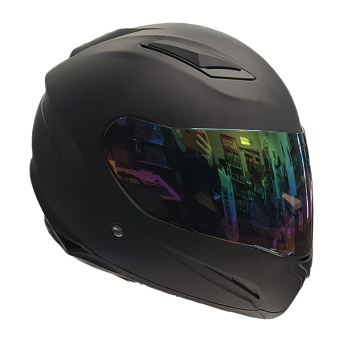 Nikko N802 Full Face Road Helmet (with inner visor), Made in Taiwan