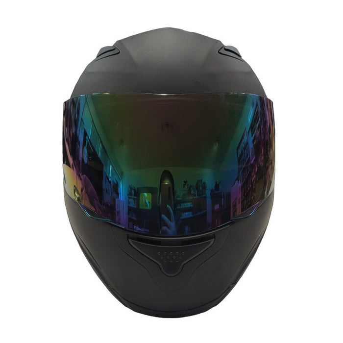 Nikko N802 Full Face Road Helmet (with inner visor), Made in Taiwan