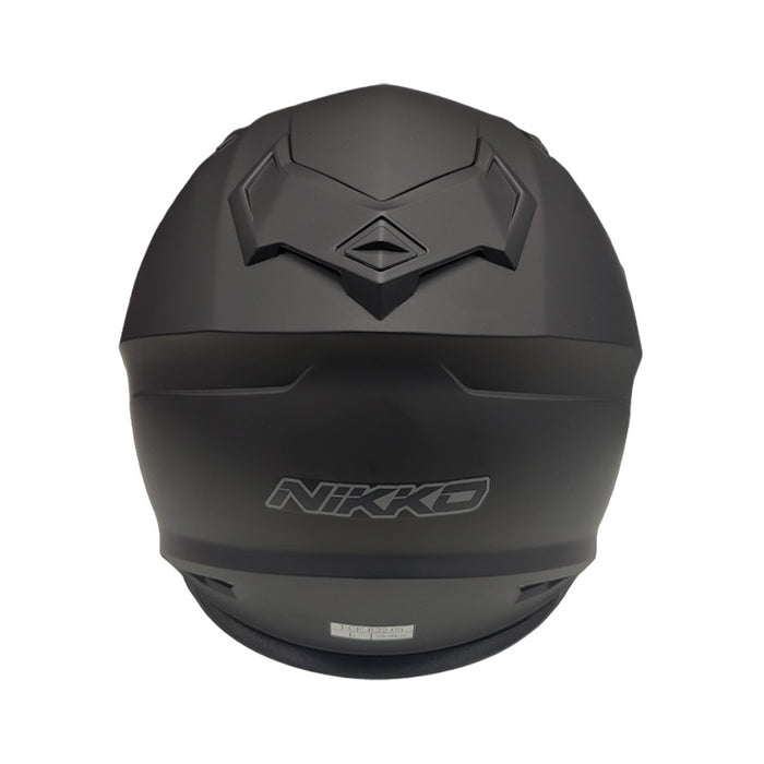 Nikko N802 Full Face Road Helmet (with inner visor), Made in Taiwan