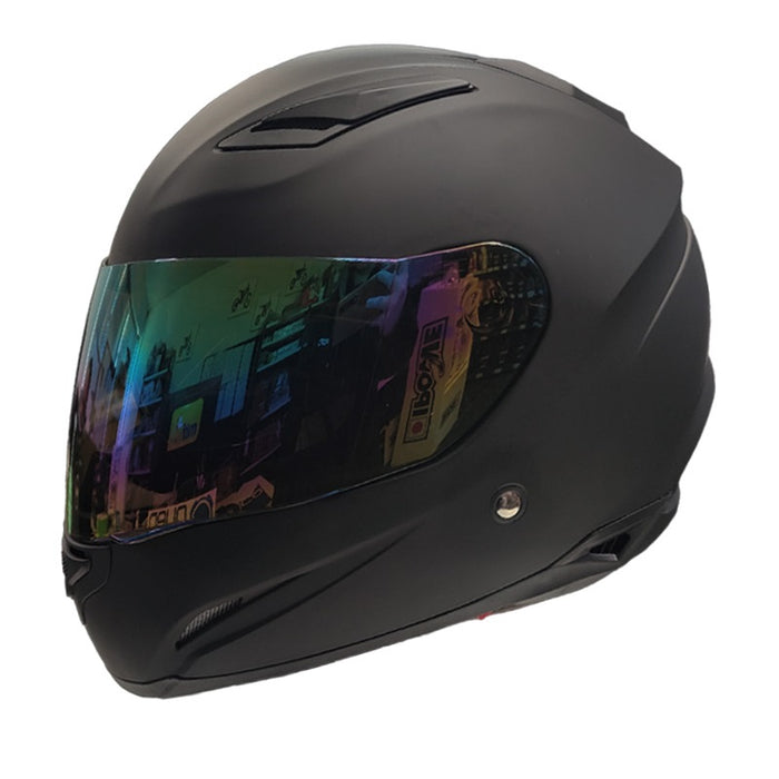 Nikko N802 Full Face Road Helmet (with inner visor), Made in Taiwan