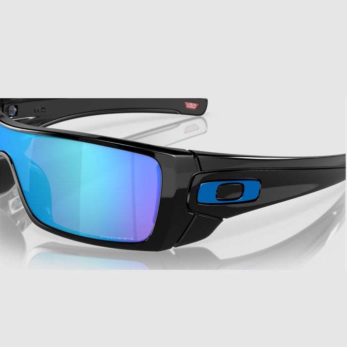 Oakley Batwolf Sunglasses - Polished Black Frame w PRIZM Sapphire Lens