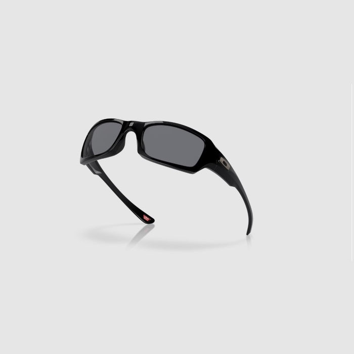 Oakley Fives Squared Sunglasses - Polished Black Frame w Grey Lens