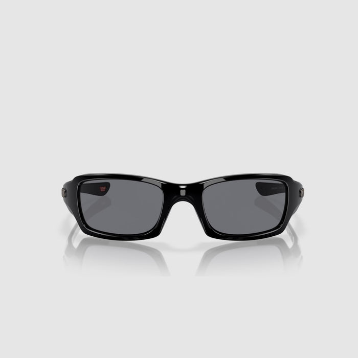 Oakley Fives Squared Sunglasses - Polished Black Frame w Grey Lens