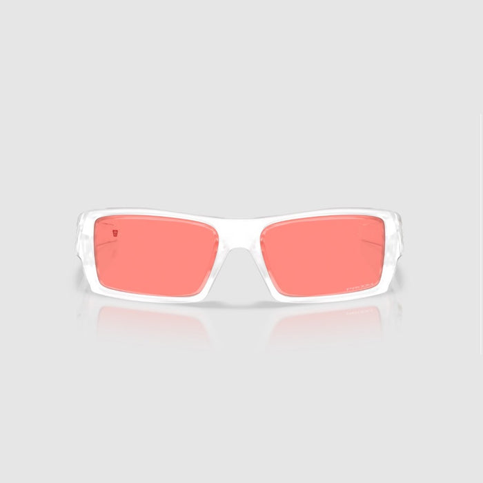 **Oakley Gascan Sunglasses - Matte Clear w PRIZM Peach Lens