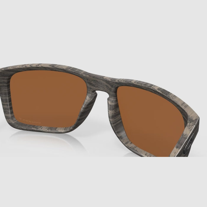 Oakley Holbrook XL Sunglasses - Woodgrain Frame w PRIZM Tungsten Polarized Lens