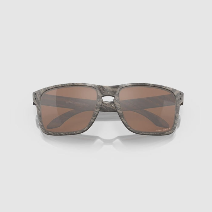 Oakley Holbrook XL Sunglasses - Woodgrain Frame w PRIZM Tungsten Polarized Lens