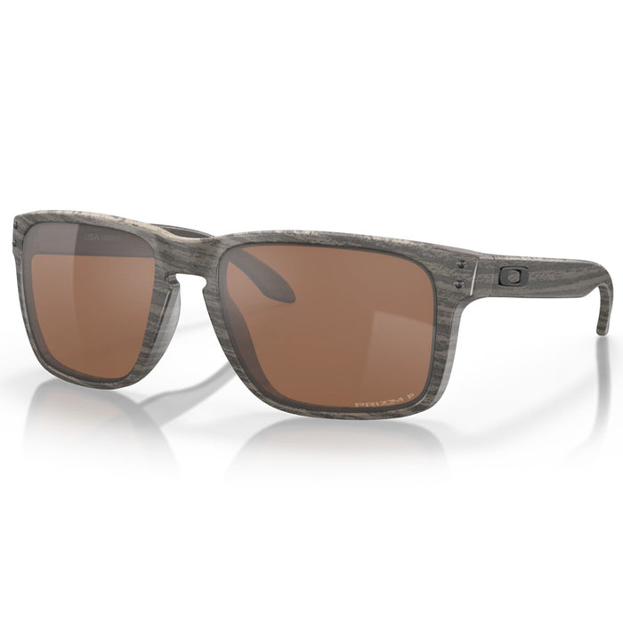 Oakley Holbrook XL Sunglasses - Woodgrain Frame w PRIZM Tungsten Polarized Lens