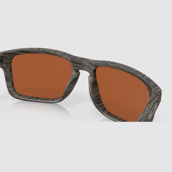 Oakley Holbrook Sunglasses - Woodgrain Frame w PRIZM Shallow Water Polzrized Lens