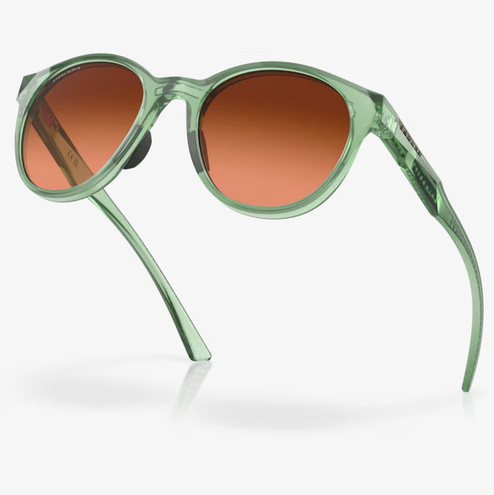 Oakley Spindrift Sunglasses - Transparent Jade w PRIZM Brown Gradient Lens