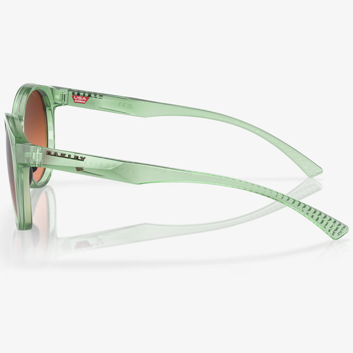 Oakley Spindrift Sunglasses - Transparent Jade w PRIZM Brown Gradient Lens