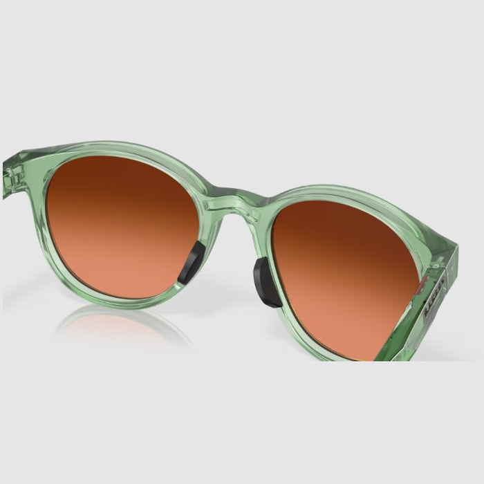 Oakley Spindrift Sunglasses - Transparent Jade w PRIZM Brown Gradient Lens