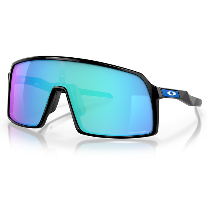 Oakley Sutro Sunglasses - Polished Black Frame w PRIZM Sapphire Lens