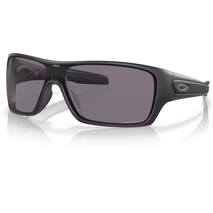 **Oakley Turbine Rotor Sunglasses - Matte Black w PRIZM Grey Polarized Lens