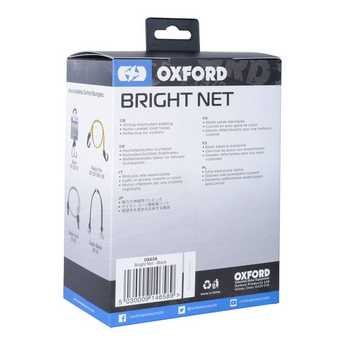 Oxford BRIGHT Cargo Net - REFLECTIVE