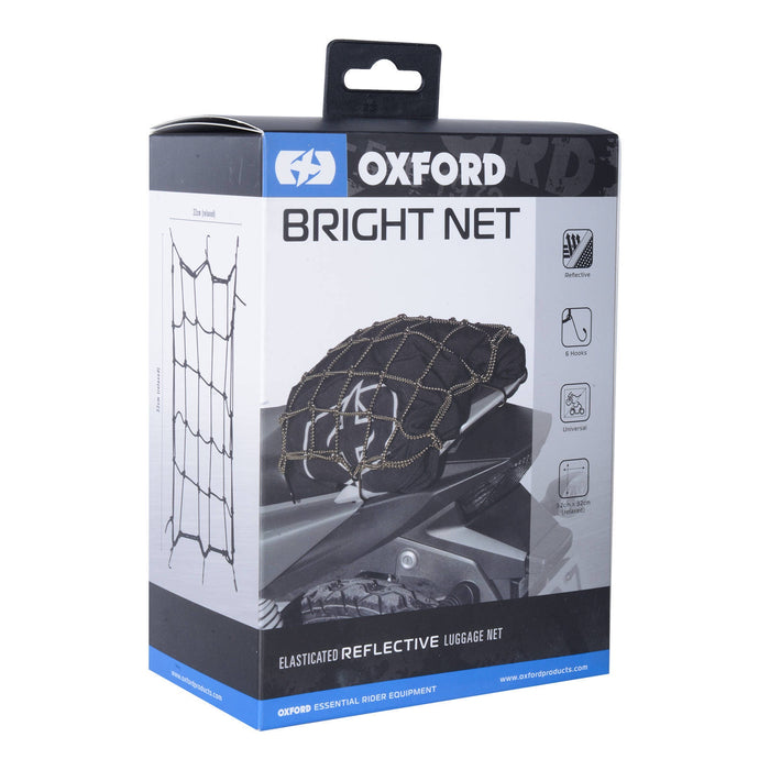 Oxford BRIGHT Cargo Net - REFLECTIVE