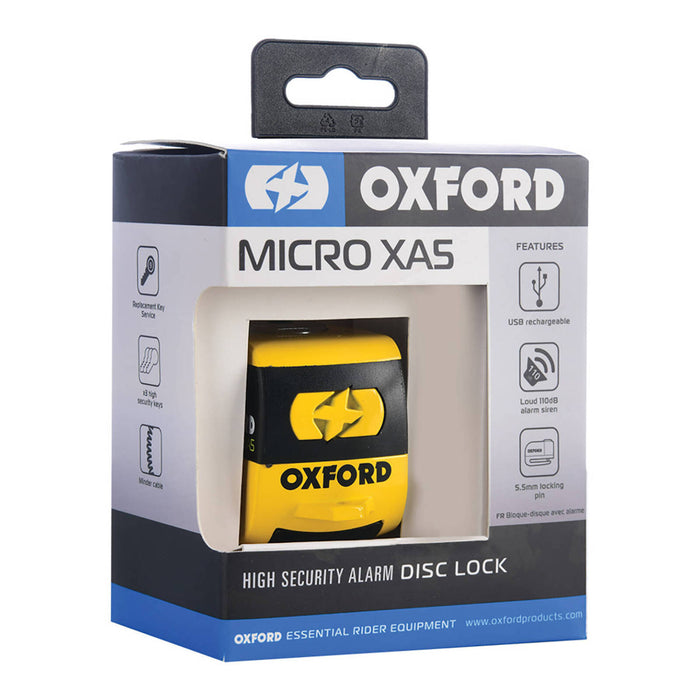 Oxford Disc Lock Alarm Micro XA5