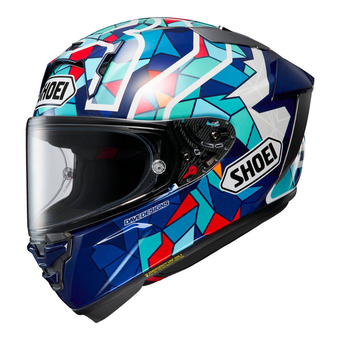 ** Shoei X-SPR Pro Road Helmet - Marquez Barcelona TC10