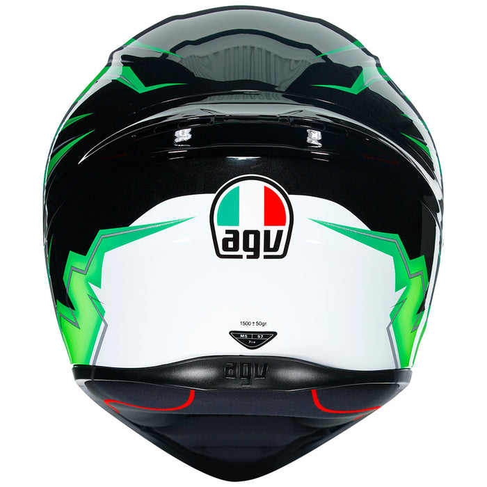 AGV K1 [KRIPTON BLACK/GREEN] Road Helmet