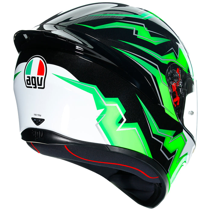 AGV K1 [KRIPTON BLACK/GREEN] Road Helmet