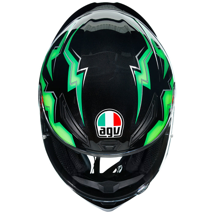 AGV K1 [KRIPTON BLACK/GREEN] Road Helmet