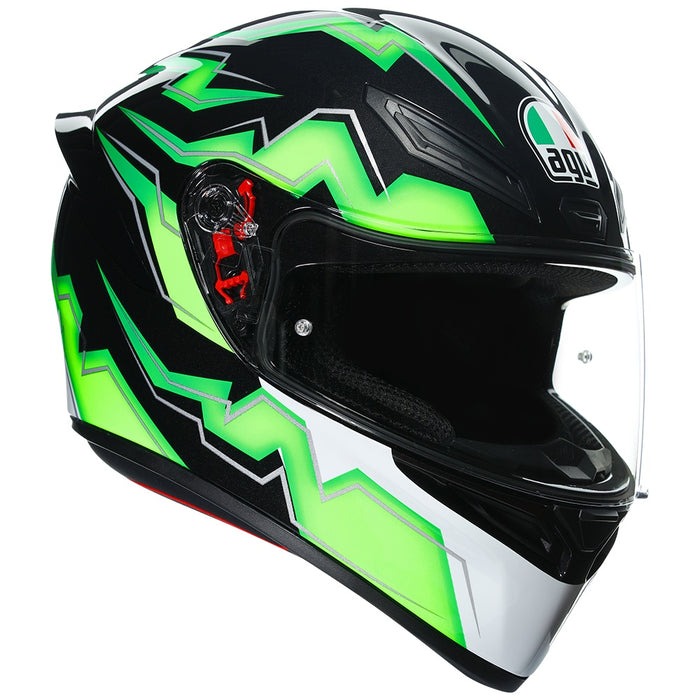 AGV K1 [KRIPTON BLACK/GREEN] Road Helmet