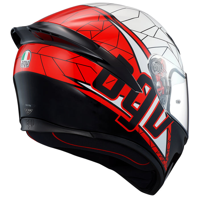 AGV K1 [SHIFT BLACK/WHITE/RED] Road Helmet