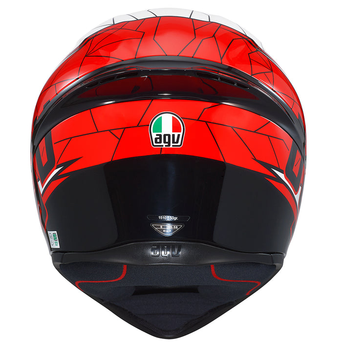 AGV K1 [SHIFT BLACK/WHITE/RED] Road Helmet