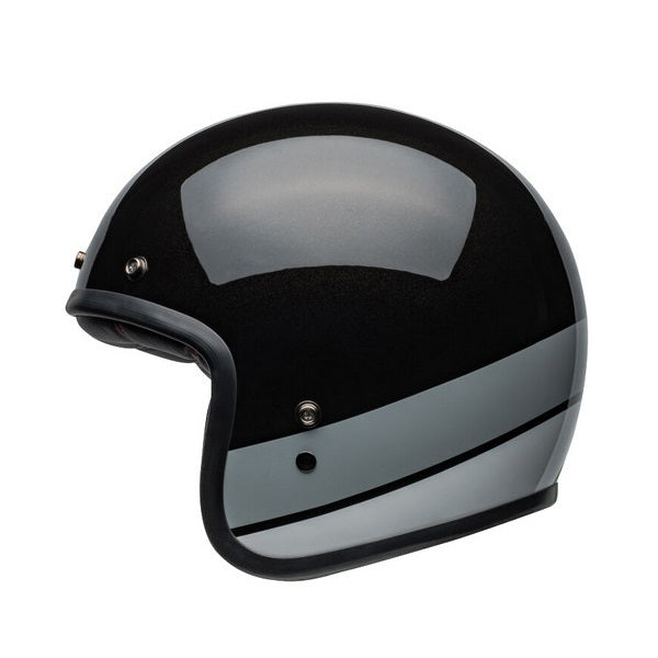 **BELL Custom 500 Apex Black Flake Open Face Road Helmet