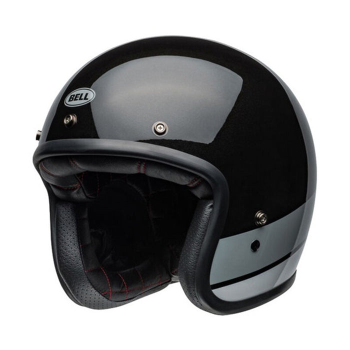 **BELL Custom 500 Apex Black Flake Open Face Road Helmet