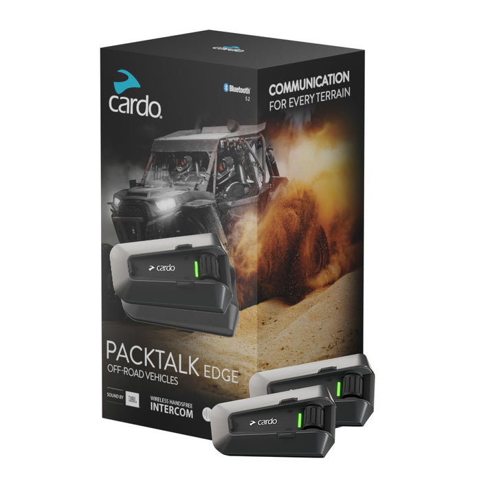 **Cardo Packtalk EDGE Off-Road Vehicles - Duo