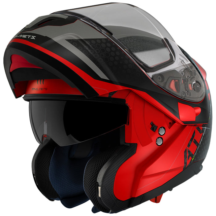 MT ATOM SV Road Helmet ADVENTURE Matt Red