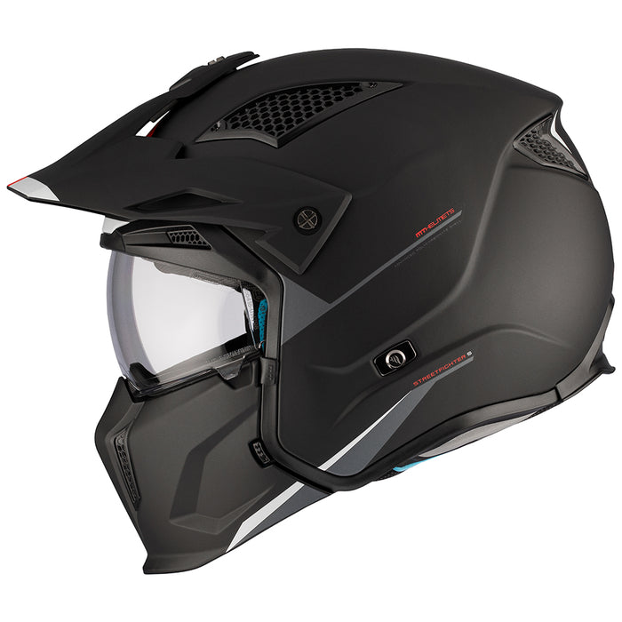 **MT STREETFIGHTER SVS Solid Road Helmet