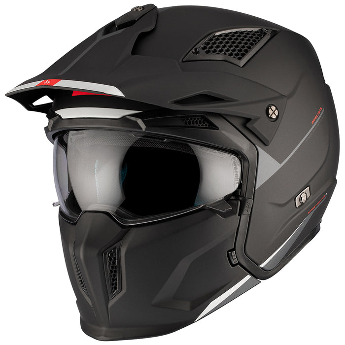 **MT STREETFIGHTER SVS Solid Road Helmet