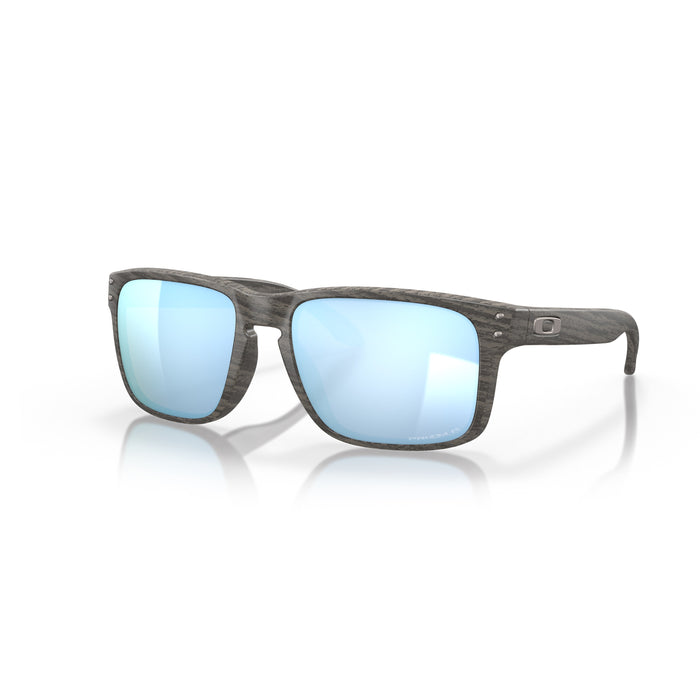 Oakley Holbrook Sunglasses - Woodgran Frame w PRIZM Deep Water Polarized Lens