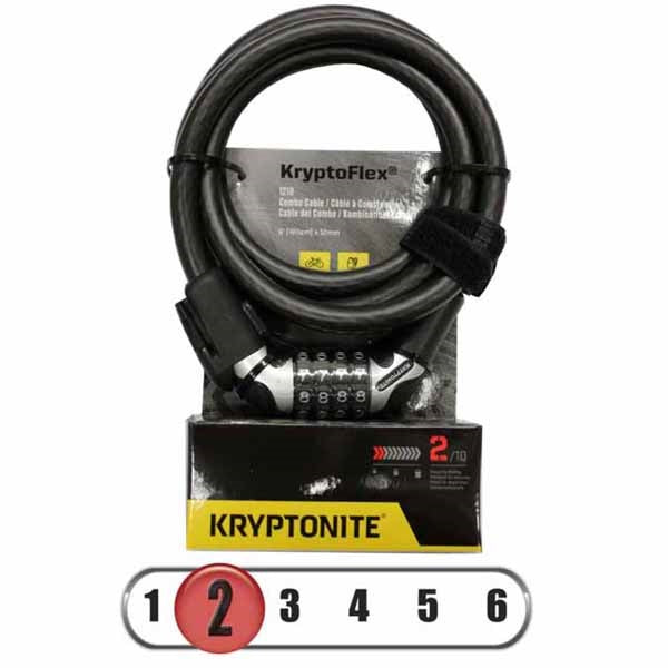 Kryptonite kryptoflex resettable combo 2024 cable