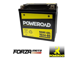 BATERIA POWEROAD GEL ELECTROLITICO-ACTIVADA YG10ZS (YTZ10S) - Baterías para  Moto - REBESA