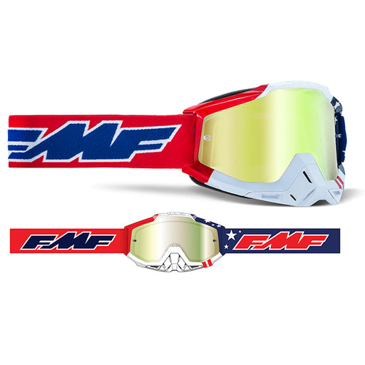 Goggle; Motocross goggles; MX Goggles; Helmets goggles; Snow goggles; MX Gear; Off-Road; Mounting Bike; Cycling; push bikes; White; Mirror Visor; sports riding gear; FMF; FMF Gear;