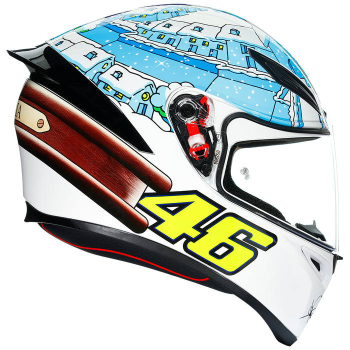 AGV K1 Road Helmet - ROSSI WINTER TEST 2017