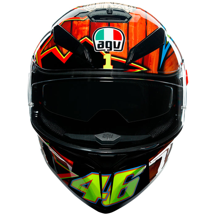 **AGV K3 SV Road Helmet- ROSSI MUGELLO 2004