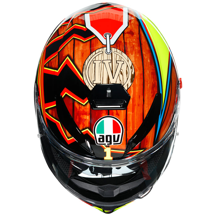 **AGV K3 SV Road Helmet- ROSSI MUGELLO 2004