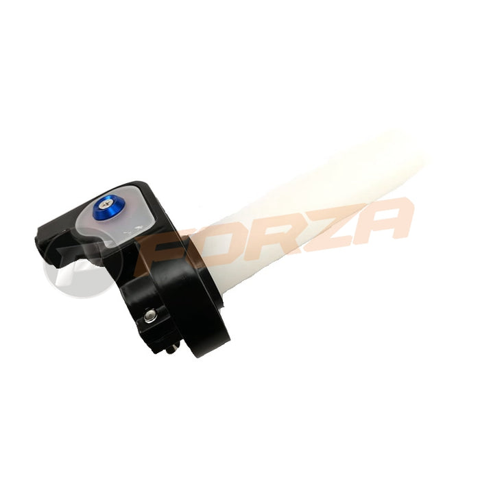 FORZA 1/4 turn Forged Alloy Throttle Assy with plastic sleeve