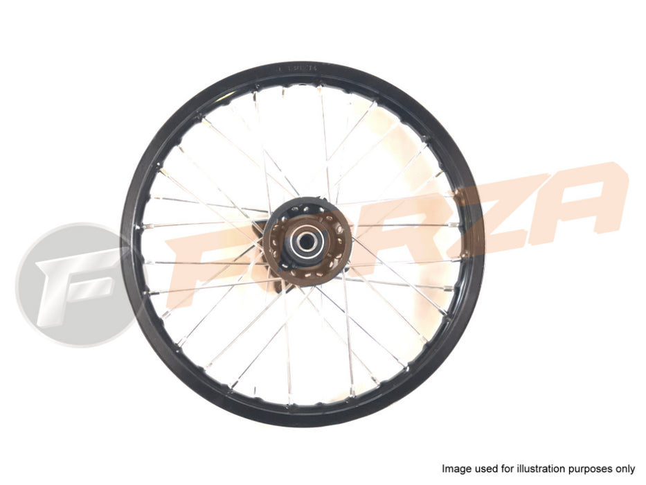 FORZA FMX 90 12 inch Front Disc Wheel - Steel Rim, 15mm Axle 2021 - NOW