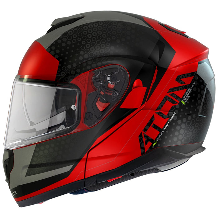 MT ATOM SV Road Helmet ADVENTURE Matt Red