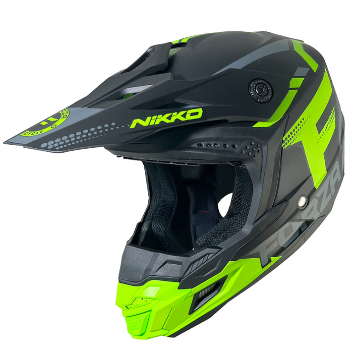 Nikko N601 23 FORZA Graphic Youth MX Helmet