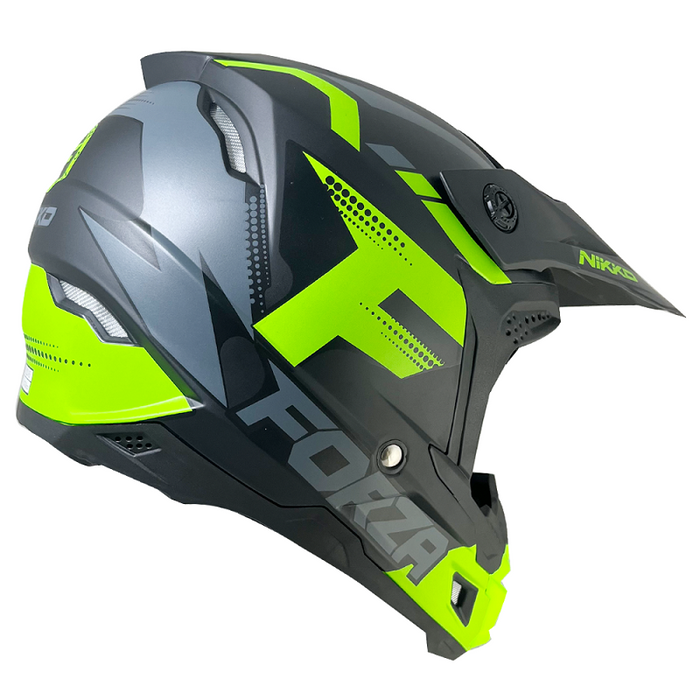 Nikko N601 23 FORZA Graphic Youth MX Helmet