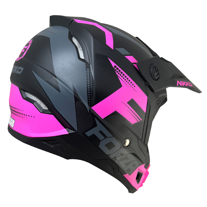 Nikko N601 23 FORZA Graphic Youth MX Helmet