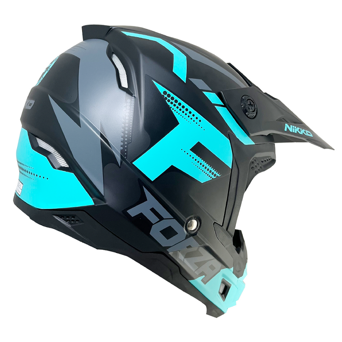 Nikko N601 24 FORZA Graphic Adult MX Helmet