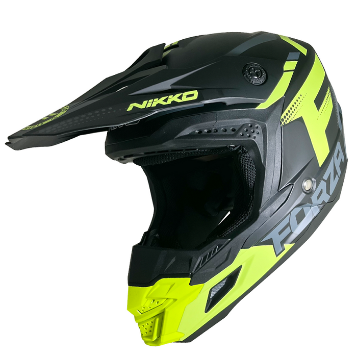 Nikko N601 25 FORZA Graphic Adult MX Helmet