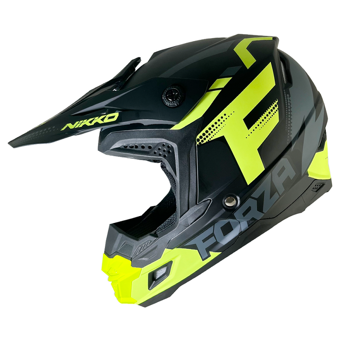 Nikko N601 25 FORZA Graphic Adult MX Helmet